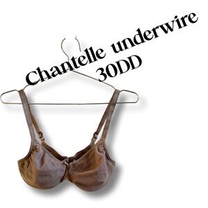 Chantelle Brown Women's Bra 30DD GENTLY USED.